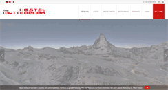 Desktop Screenshot of matterhornhostel.com