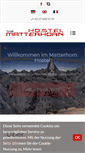 Mobile Screenshot of matterhornhostel.com